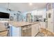 Spacious kitchen with granite island, stainless steel dishwasher, and ample cabinet space at 161 Copper Leaf Dr., Myrtle Beach, SC 29588