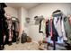 Organized walk-in closet with ample storage space for clothing, shoes, and accessories at 161 Copper Leaf Dr., Myrtle Beach, SC 29588