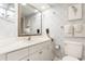 Well-maintained bathroom with vanity, mirror, and coordinated fixtures at 161 Seawatch Dr. # 808, Myrtle Beach, SC 29572