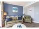 Comfortable living room with a couch and a view into the kitchen at 161 Seawatch Dr. # 808, Myrtle Beach, SC 29572