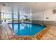 Relaxing indoor pool area with clear water, comfortable seating, and a tranquil atmosphere for year-round enjoyment at 161 Seawatch Dr. # 808, Myrtle Beach, SC 29572