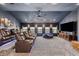Amazing home theater with reclining leather chairs and a large screen, perfect for movie nights at 208 Wahee Pl., Conway, SC 29527
