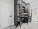 Spacious walk-in pantry with a beverage cooler and custom shelving at 208 Wahee Pl., Conway, SC 29527