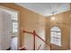 Upstairs hallway with wood railing at 2720 Marengo Ln. # 2720, Conway, SC 29526