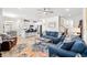 Open-concept living area flowing into a modern kitchen and dining space, ideal for entertaining at 308 Golan Circle # A, Myrtle Beach, SC 29579