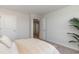 Bright bedroom with plush carpeting, neutral walls and a comfortable bed at 356 Rookroost Circle, Conway, SC 29526