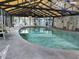 Indoor pool with shallow water and no diving allowed at 3700 Golf Colony Lane # 10C, Little River, SC 29566