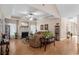 Inviting living room with fireplace and ample seating space at 387 Foxtail Dr., Longs, SC 29568