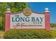 Entrance sign for the Long Bay Club Jack Nicklaus Signature Course at 387 Foxtail Dr., Longs, SC 29568