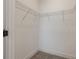 A closet with white walls and metal shelving at 395 S Crow Creek Dr. # 1710, Calabash, NC 28467
