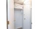Organized closet space with storage shelves and space for hanging garments at 410 Melrose Pl. # 308, Myrtle Beach, SC 29572