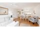 Bright and airy living space featuring open dining and living areas with plenty of natural light at 410 Melrose Pl. # 308, Myrtle Beach, SC 29572