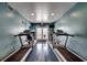 Fitness center with treadmills, exercise bikes, and neutral-toned decor at 4103 N Ocean Blvd. # 304, North Myrtle Beach, SC 29582