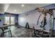 Well-equipped fitness center with weight machines and free weights at 4103 N Ocean Blvd. # 304, North Myrtle Beach, SC 29582