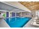 Well-maintained indoor pool area, providing a perfect spot for year-round enjoyment and relaxation at 4103 N Ocean Blvd. # 304, North Myrtle Beach, SC 29582