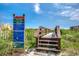 Inviting beach access path, perfect for a leisurely stroll to the shore at 4103 N Ocean Blvd. # 304, North Myrtle Beach, SC 29582
