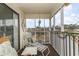 Inviting screened patio with comfortable lounge chair, offering a peaceful outdoor retreat at 4350 Intercoastal Dr. # 1404, Little River, SC 29566