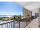 Balcony view with ocean and beach access, including outdoor seating at 4719 S Ocean Blvd. # 209, North Myrtle Beach, SC 29582