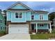Charming two-story home with a modern color scheme and a two-car garage at 539 Slaty Dr., Myrtle Beach, SC 29588