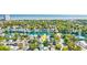 Captivating aerial shot showcasing the coastal community with its waterway and proximity to beach at 6001 - T33 South Kings Hwy., Myrtle Beach, SC 29575