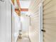 Convenient outdoor shower featuring a storage rack and bright, functional design at 6001 - T33 South Kings Hwy., Myrtle Beach, SC 29575