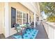 Charming porch featuring comfortable seating and a bright, welcoming outdoor space at 6001 - T33 South Kings Hwy., Myrtle Beach, SC 29575
