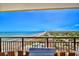 Enjoy spectacular, unobstructed ocean views from this lovely balcony with stylish outdoor seating and a table at 6804 N Ocean Blvd. # 1639, Myrtle Beach, SC 29572