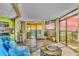 Bright and airy living area adjacent to the modern kitchen and large windows offering beautiful ocean views at 6804 N Ocean Blvd. # 1639, Myrtle Beach, SC 29572