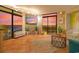 Bright living room featuring large sliders to the balcony and tile floors, perfect for relaxing and enjoying the view at 6804 N Ocean Blvd. # 1639, Myrtle Beach, SC 29572