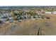 Aerial view showcasing homes along the waterway and the marsh beyond at 728 Elizabeth Dr., Murrells Inlet, SC 29576