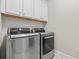 Laundry room featuring stainless steel LG washer and dryer at 7809 Monarch Dr., Myrtle Beach, SC 29572