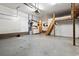 Unfinished garage with ample space and storage at 810 Finger Lake Dr., Myrtle Beach, SC 29588