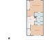 Second floor layout features Primary bedroom, bedroom, hall, and bathroom at 830 44Th Ave. N # L2, Myrtle Beach, SC 29577