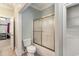 Bathroom featuring a glass door shower at 898 Bluffview Dr., Myrtle Beach, SC 29579