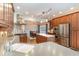Well-equipped kitchen features stainless steel appliances and custom cabinets at 898 Bluffview Dr., Myrtle Beach, SC 29579