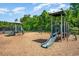 Vibrant community playground with slides, swings, and climbing structures, offering a fun space for  at 898 Bluffview Dr., Myrtle Beach, SC 29579