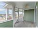 Screened in porch provides views of the neighborhood and golf course at 898 Bluffview Dr., Myrtle Beach, SC 29579