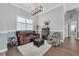 Cozy living room featuring plush seating, a neutral rug, and plenty of natural light at 931 Henry James Dr., Myrtle Beach, SC 29579