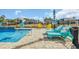 Relaxing pool area with comfortable seating and stunning backyard views at 931 Henry James Dr., Myrtle Beach, SC 29579