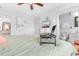 Serene bedroom with a coastal view, TV, and ensuite bathroom access at 9750 Leyland Dr. # 2, Myrtle Beach, SC 29572