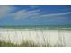 Picturesque beach scene with tall grass in the foreground and ocean waves in the background at 9820 Queensway Blvd. # 109, Myrtle Beach, SC 29572