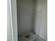 Enclosed shower stall with built-in shelves, waiting for finishing and fixtures at 1013 Jase Dr., Longs, SC 29568
