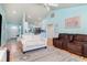 Inviting living room with vaulted ceilings, wood floors, and a view into the kitchen area at 105 Sebring Ln., Myrtle Beach, SC 29588