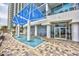 Resort pool and splash pad with covered canopy and easy access to the building at 107 S Ocean Blvd. # 1706, Myrtle Beach, SC 29577