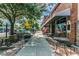 Street view of the building with tables and chairs outside a local restaurant at 1539 Old Town Ave., Georgetown, SC 29440
