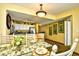 Bright dining area adjacent to kitchen, ideal for Gathering meals and entertaining at 2007 S Ocean Blvd. # 1106, Myrtle Beach, SC 29577
