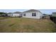 Spacious backyard featuring a fenced yard and lush lawn; ideal for outdoor activities and entertaining at 253 Forestbrook Cove Circle, Myrtle Beach, SC 29588