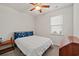 Cozy bedroom with natural light, and bedside table; perfect for relaxing after a long day at 253 Forestbrook Cove Circle, Myrtle Beach, SC 29588