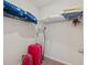 Bright closet space with shelving that provides ample storage for linens, suitcases, and more at 253 Forestbrook Cove Circle, Myrtle Beach, SC 29588