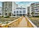 Stunning exterior of beachside building with boardwalk access at 6095 Catalina Dr. # 1614, North Myrtle Beach, SC 29582